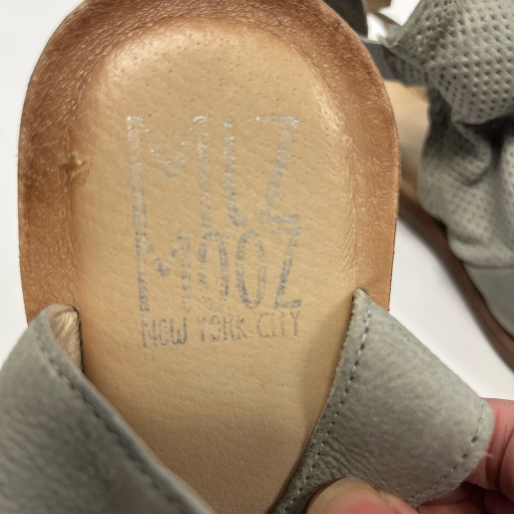 Miz Mooz FiFi Tan Leather Ankle-Strap Sandals Sz.‎ 40 (US9) - Picture 4 of 8